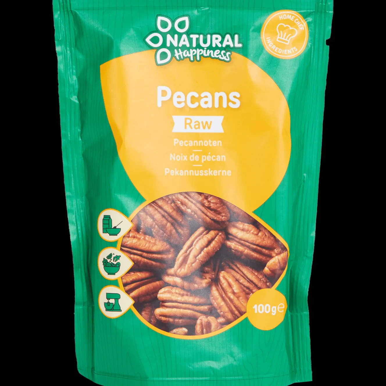 Natural Happiness pecannoten Raw