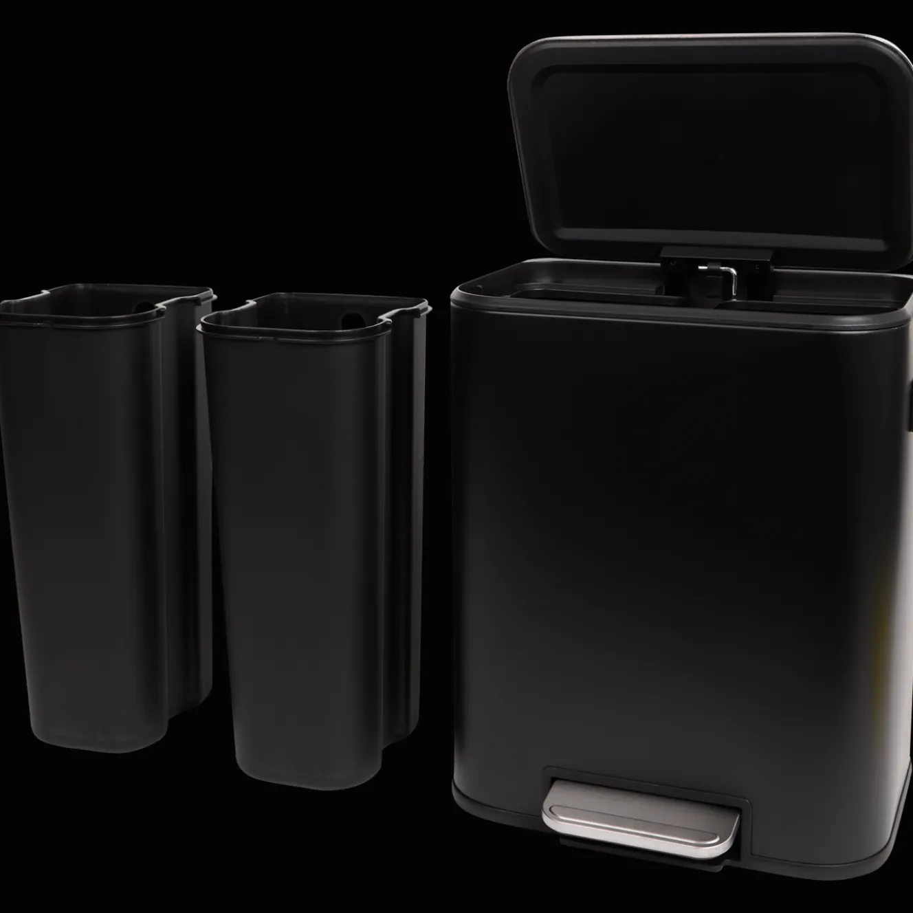 Pedaalemmer met dubbele bak