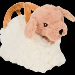 Pluchen hond in handtas