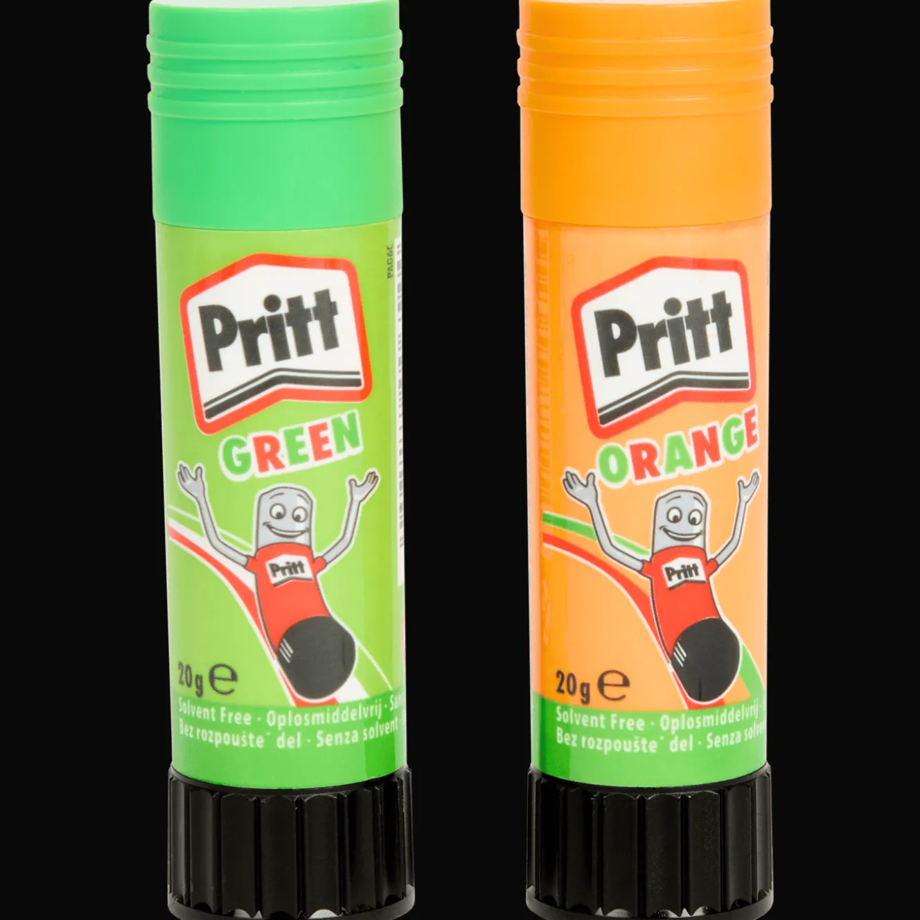 Pritt gekleurde lijmstiften