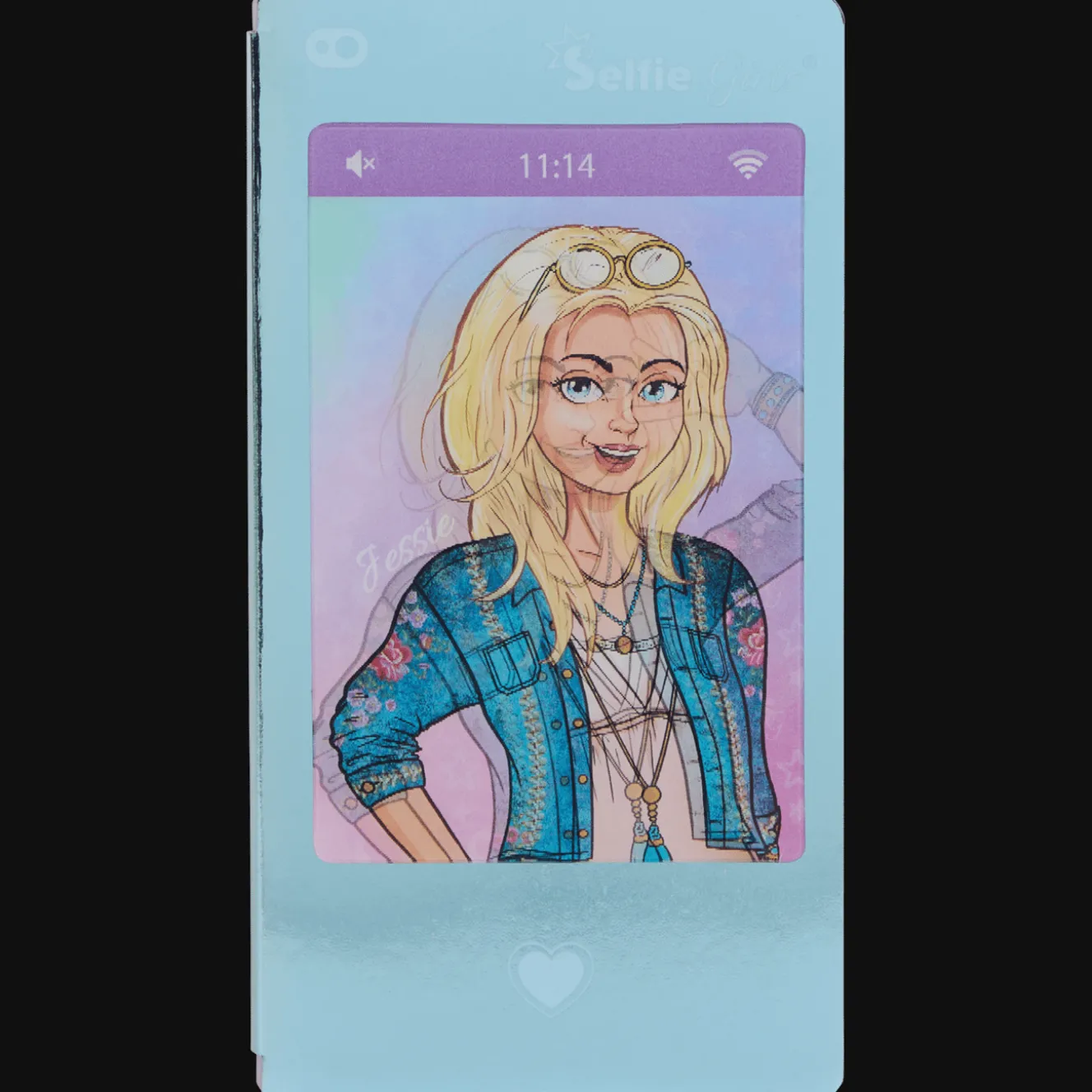 Selfie Girls smartphone notitieblokje