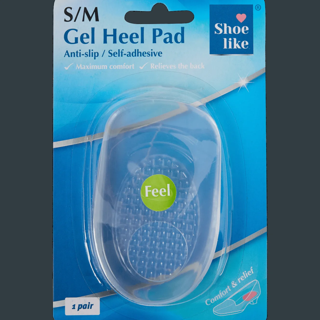 Shoe like gelpad
