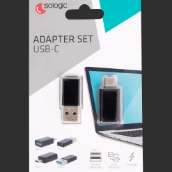 Sologic adapterset USB-A & USB-C