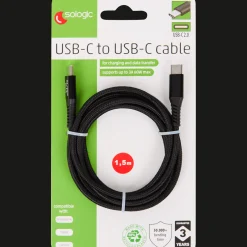 Sologic laad- en datakabel USB-C naar USB-C
