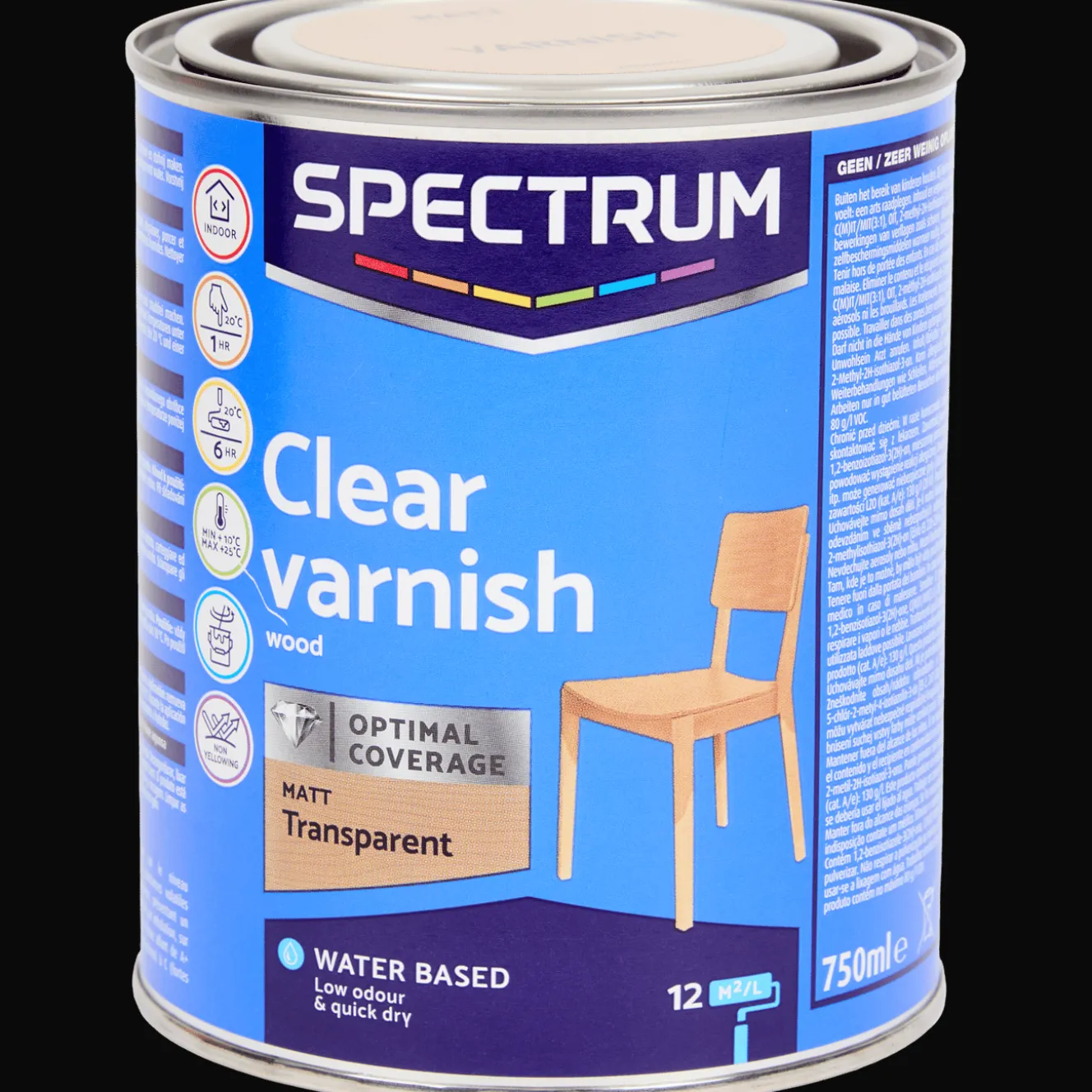 Spectrum matte vernis transparant