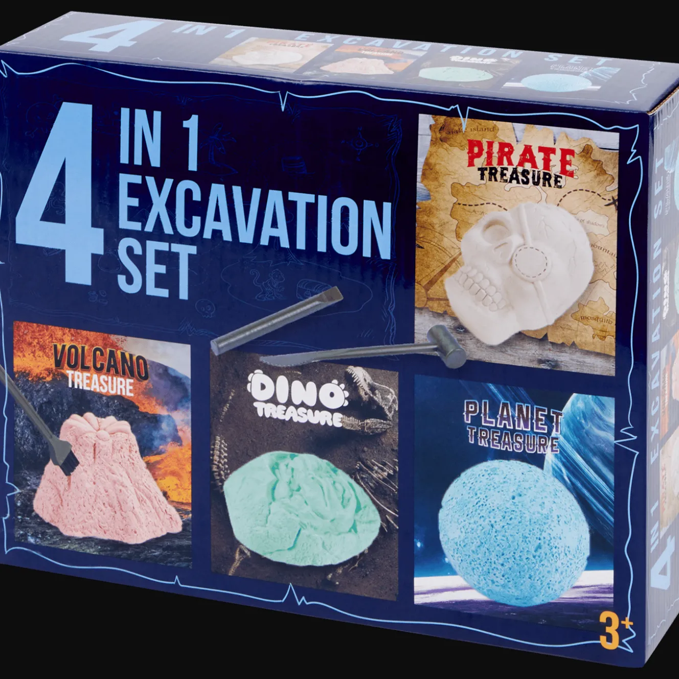 Speelgoed opgraafset