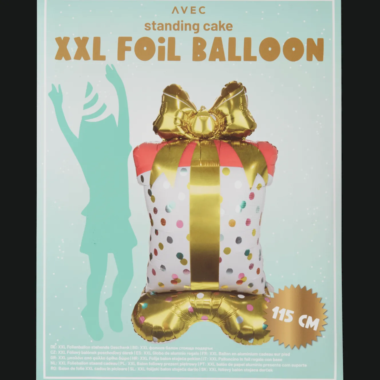 Staande folieballon XXL