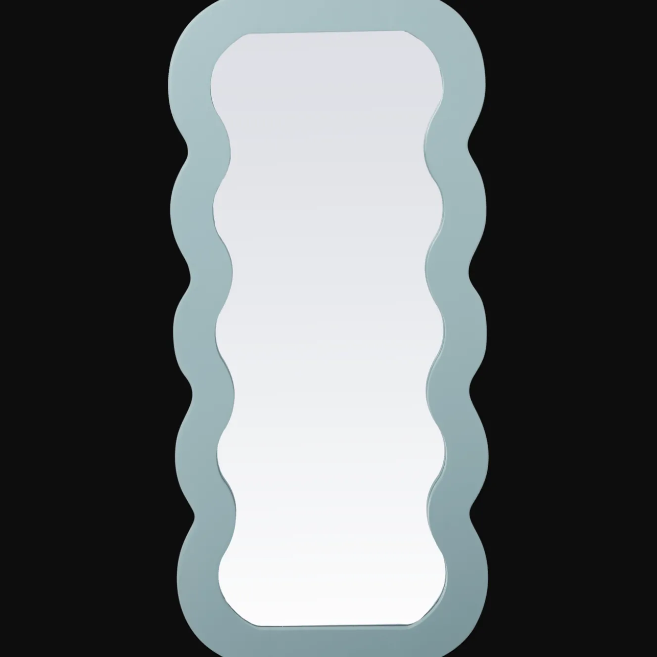 Studio Home golvende houten spiegel