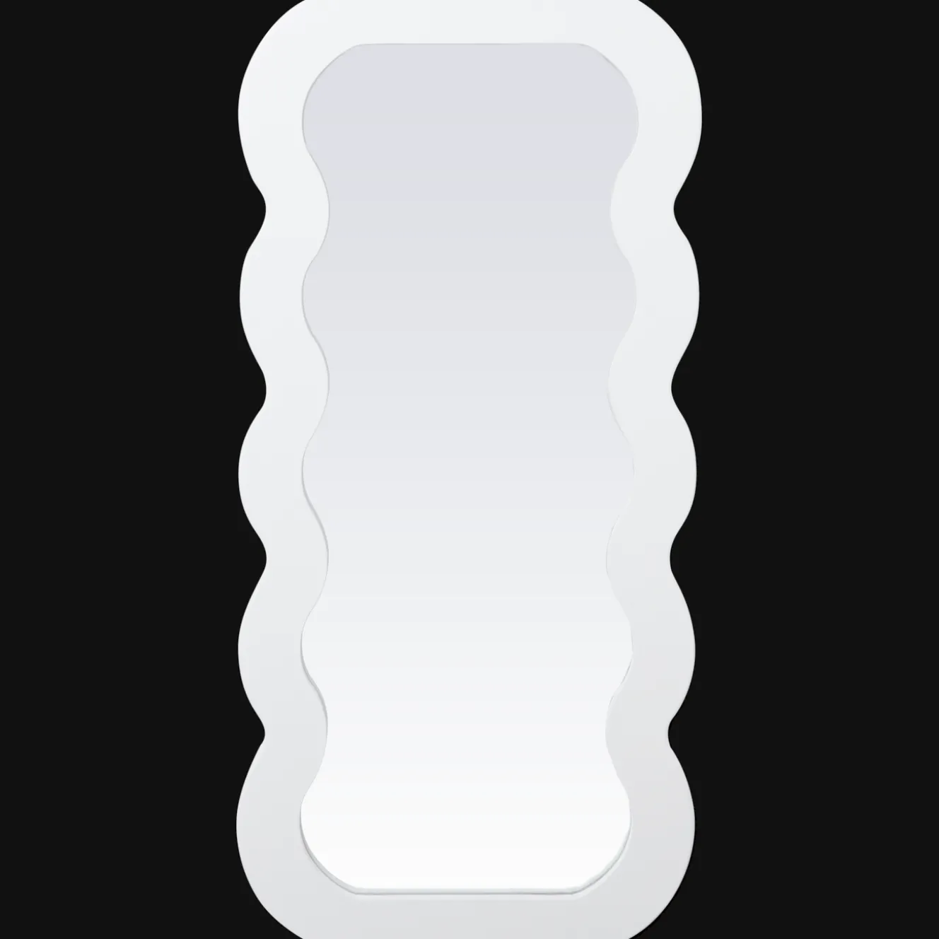 Studio Home golvende houten spiegel