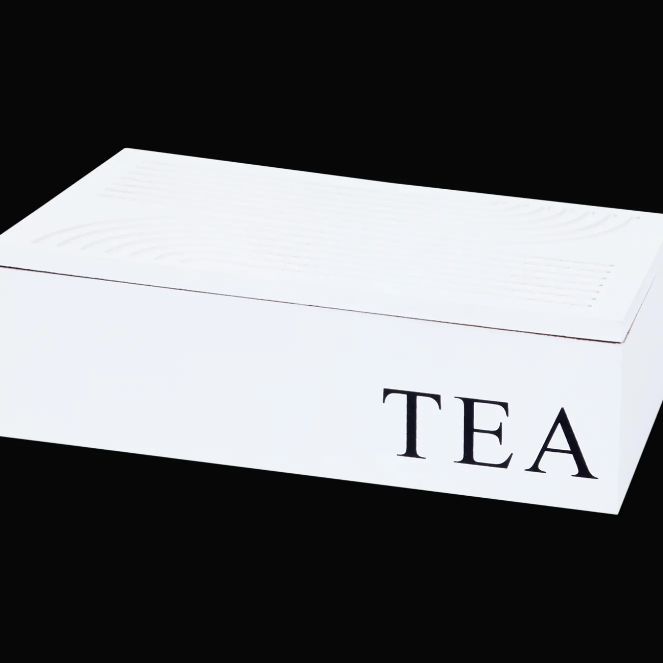 Theebox met tekst
