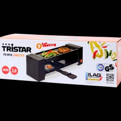 Tristar raclette- en gourmetset