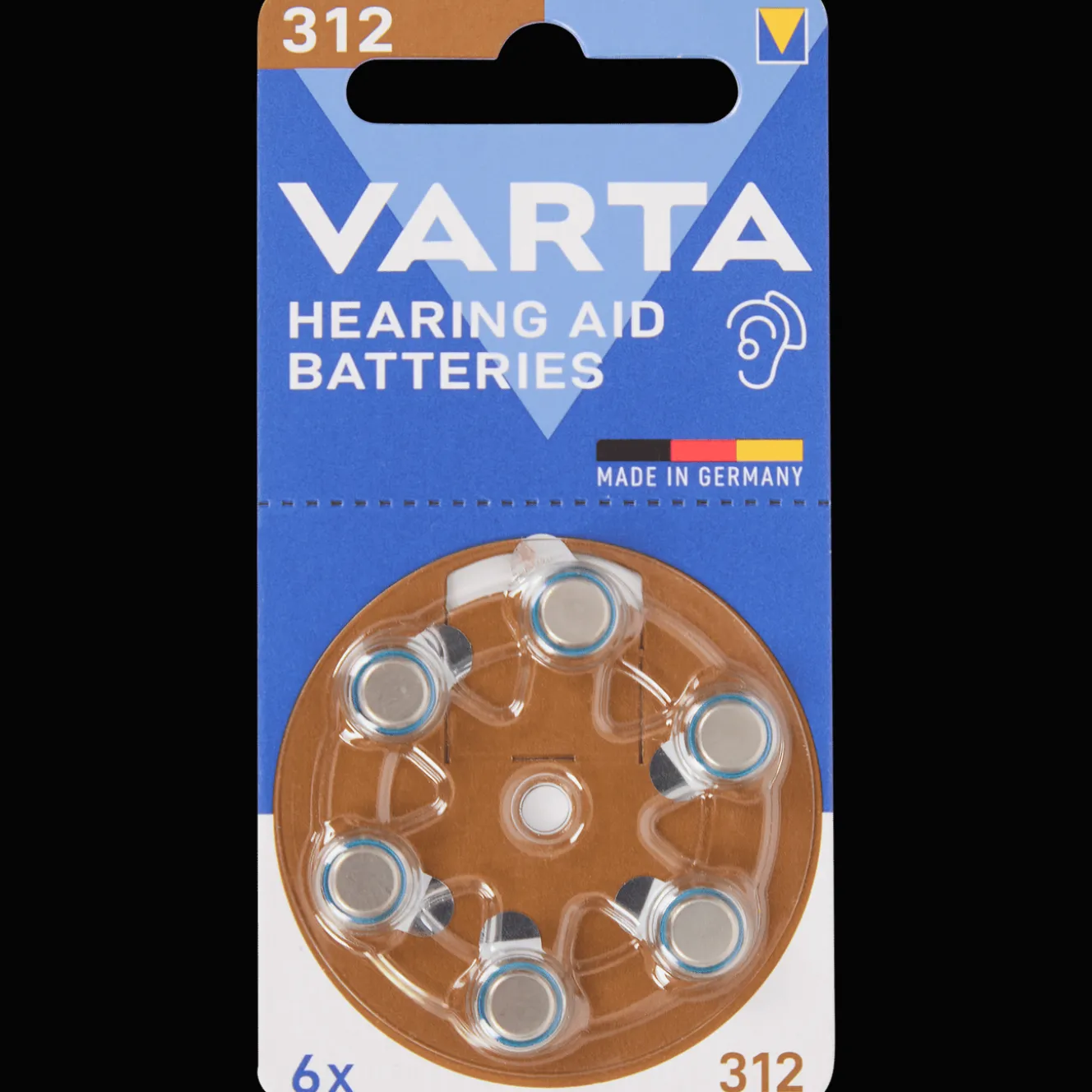 Varta hoortoestelbatterijen 312