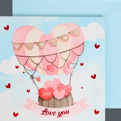 Wenskaart met muziek en licht